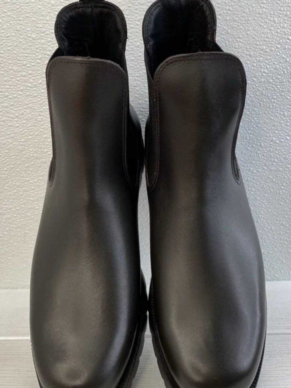 Kleman Tonnant Chelsea Boots Men's Size US8 EU41 Bordeaux Leather Ankle Boots